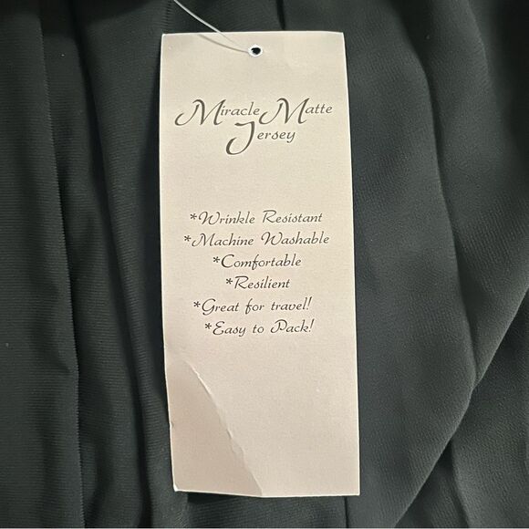 New With Tags Nina Leonard Open Front Cardigan with Sheer Pleated Back Size S - Picture 8 of 8